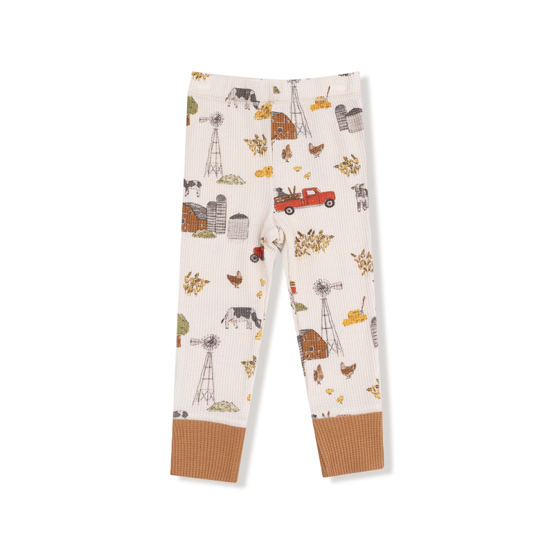 ANGEL DEAR: HAY FARMER LONG SLEEVE LOUNGEWEAR SET
