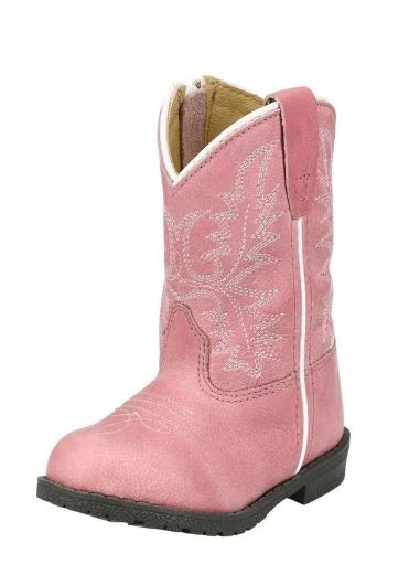 SMOKY MOUNTAIN BOOTS: HOPALONG TODDLER GIRLS' WESTERN BOOTS - PINK