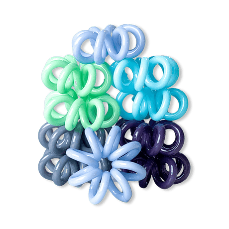 HOTLINE: MICRO MINI SIZE HAIR TIE SET - 10 PACK (WATERFALL)