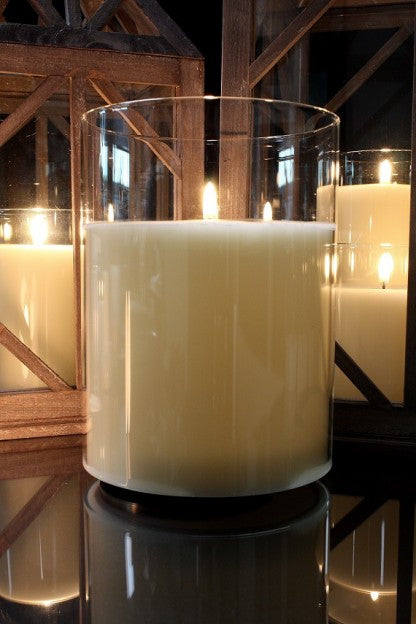 6" x 8" SIMPLY IVORY RADIANCE POURED CANDLE