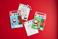 MUD PIE: CHRISTMAS WATERCOLOR BOOK SETS (5-PIECE)