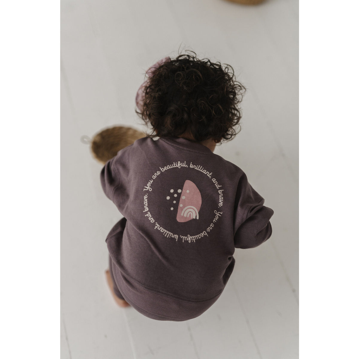 BABYSPROUTS: BOXY SWEATSHIRT - BEAUTIFUL BRILLIANT BRAVE