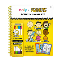 OOLY:  PEANUTS ACTIVITY TRAVEL KIT & DOUBLE-ENDED MARKERS