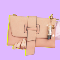 BLINGSTING: METALLIC COWHIDE PEPPER SPRAY