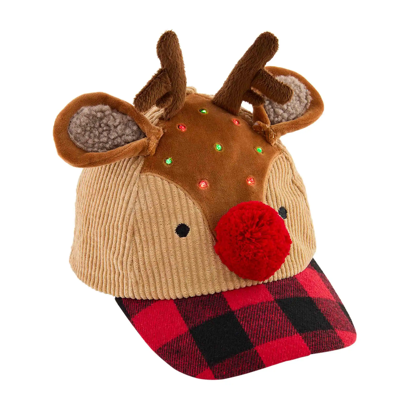 MUD PIE: CHRISTMAS LIGHT UP HAT