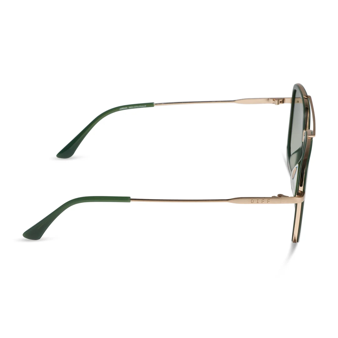 DIFF EYEWEAR: JORDAN FAIRWAY - GREEN ALOE
