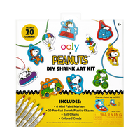OOLY: X PEANUTS DIY SHRINK ART KIT