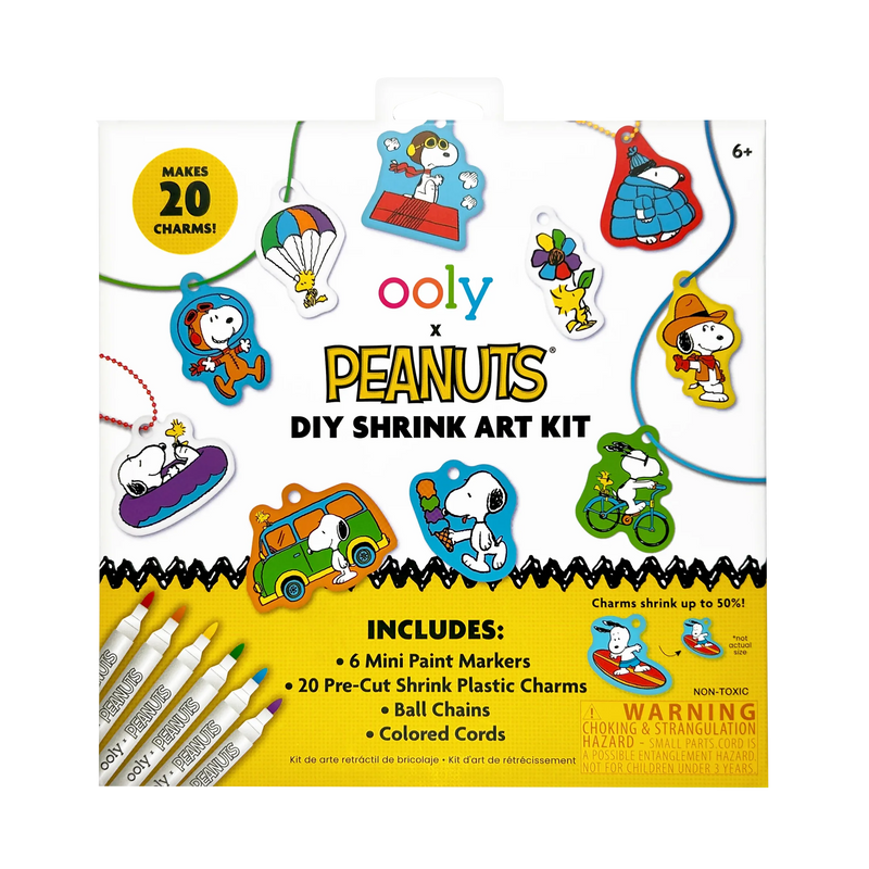 OOLY: X PEANUTS DIY SHRINK ART KIT