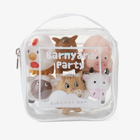 ELEGANT BABY: BARNYARD PARTY SQUIRTIE BABY BATH TOYS