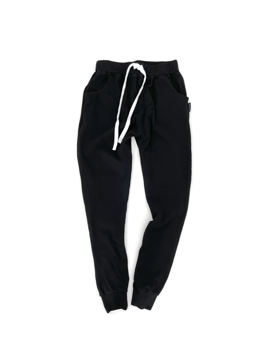 LITTLE BIPSY: ADULT JOGGER - BLACK