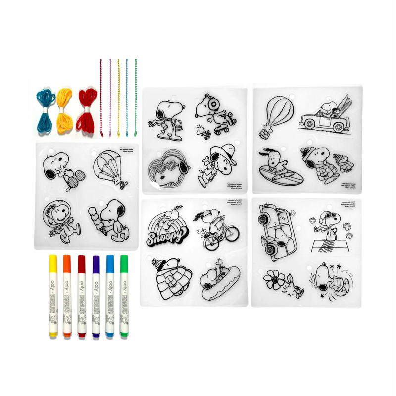 OOLY: X PEANUTS DIY SHRINK ART KIT