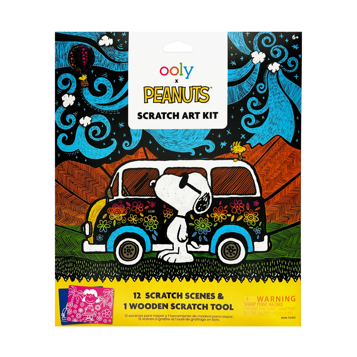 OOLY: PEANUTS SCRATCH ART KIT