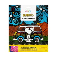 OOLY: PEANUTS SCRATCH ART KIT