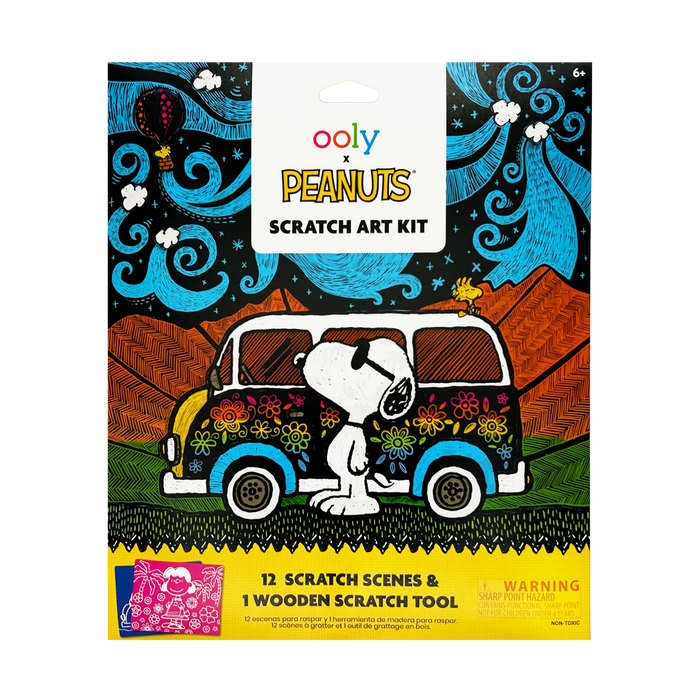 OOLY: PEANUTS SCRATCH ART KIT