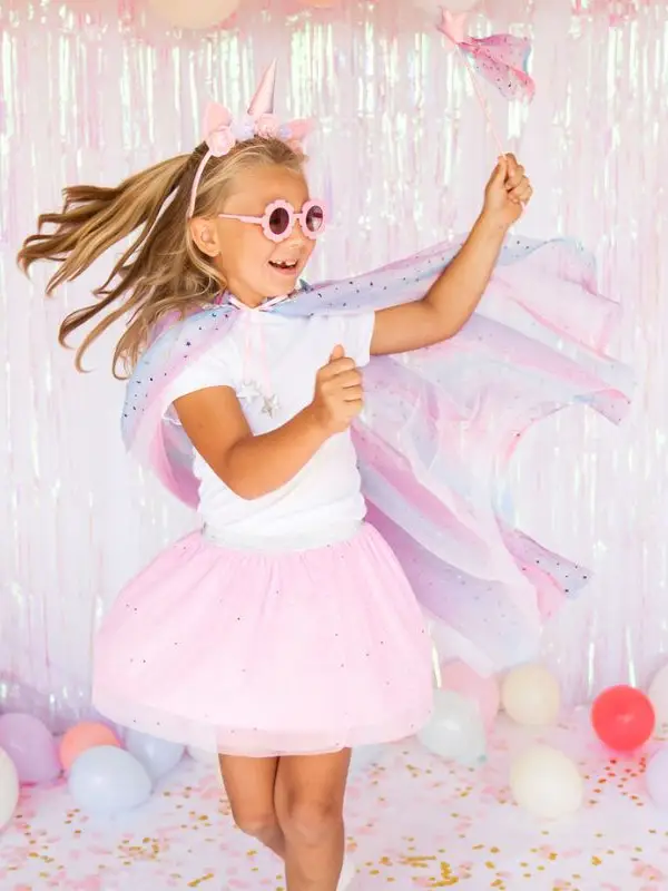 SWEET WINK: PURPLE UNICORN DRESS UP KIT (3-PIECE)