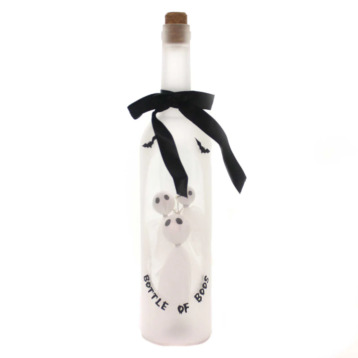 ROMAN: 13" LED LIGHT UP BOTTLE OF BOOS WINE BOTTLE
