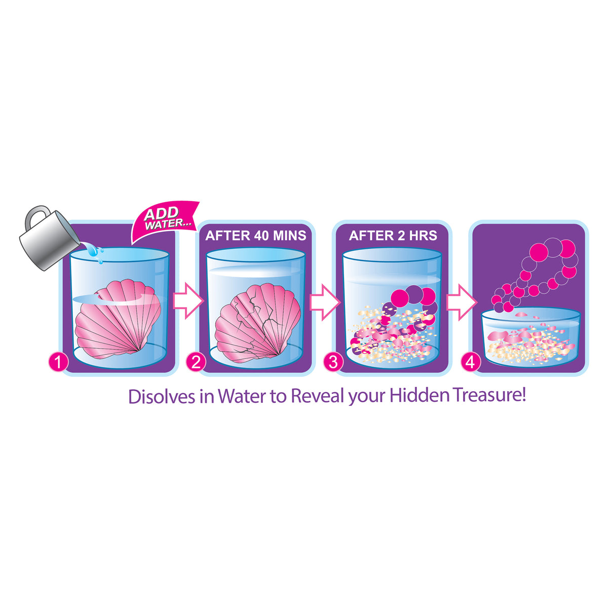 LUCKY SHELL DISSOLVE & REVEAL