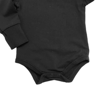 LITTLE BIPSY: LONG SLEEVE ONEPIECE - BLACK