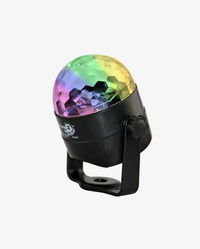 TRENDTECH: PARTY 2 GO KARAOKE MICROPHONE & DISCO BALL COMBO - BLACK