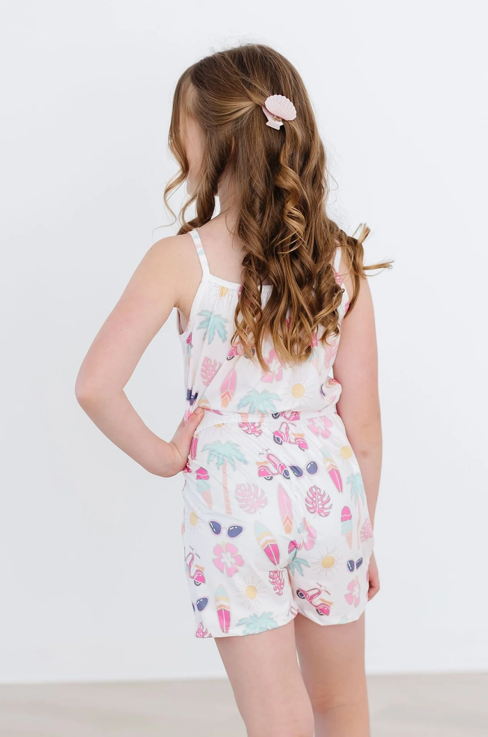 MILA & ROSE: SUMMER VACAY STRAPPY PLAY ROMPER