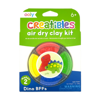 OOLY: CREATIBLES MINI AIR DRY CLAY KIT - DINO BFFS