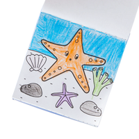 OOLY: CARRY ALONG COLORING BOOK SET - SEA LIFE