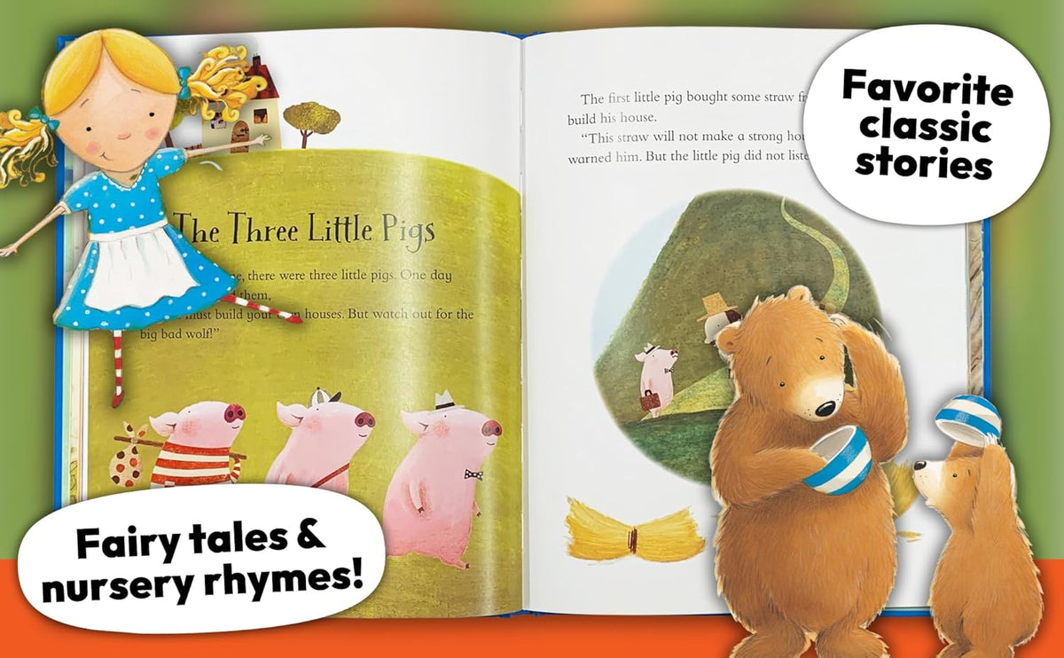 A COLLECTION OF STORIES FOR 2-YEAR-OLDS HARDCOVER BOOK