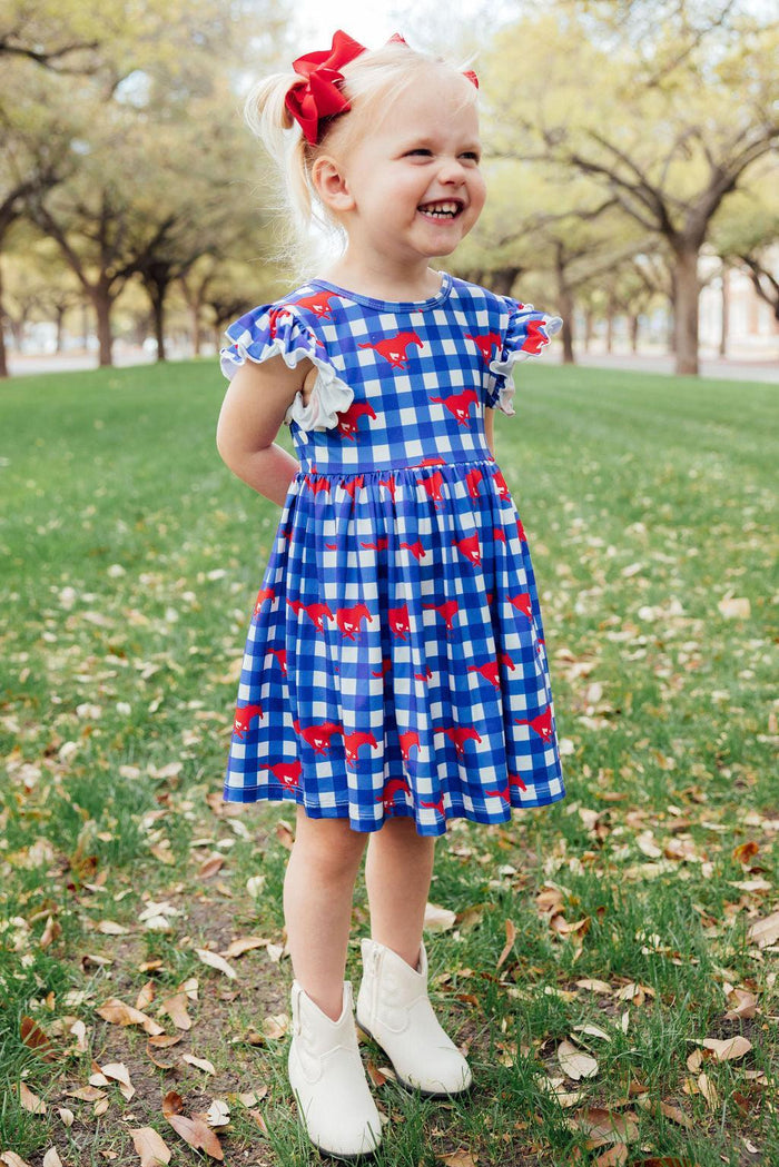 MILA & ROSE: RED GROSGRAIN HAIR BOW