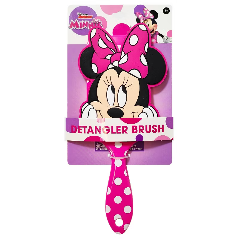 DISNEY: MINNIE SHAPED RUBBER DETANGLER BRUSH
