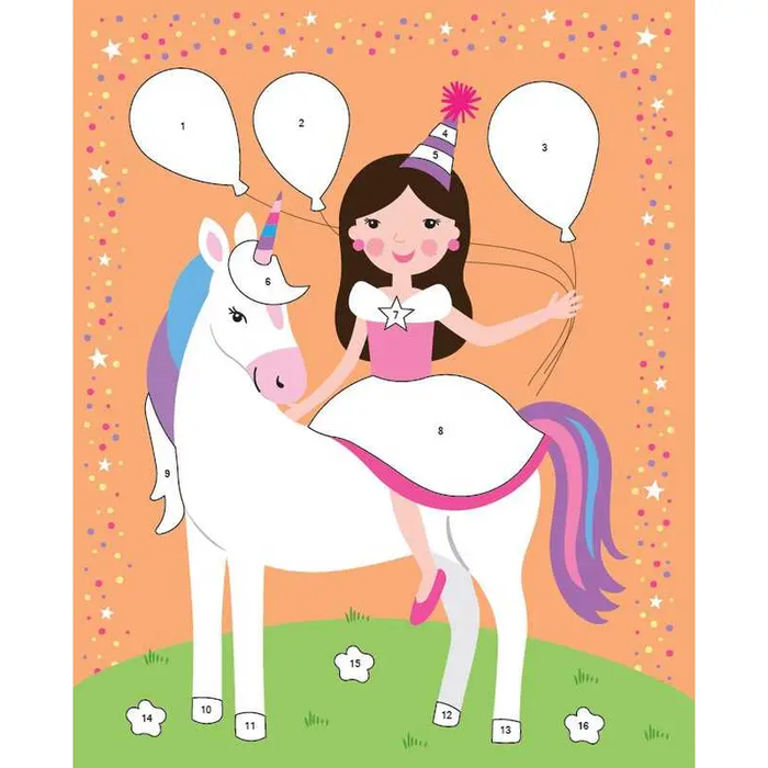 UNICORN MAGIC: STICKER ART & COLORING BOOK