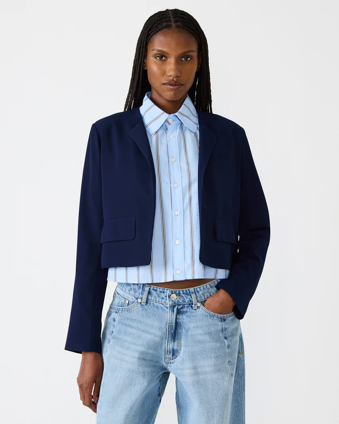 STEVE MADDEN: SERENEA BLAZER - MARINE