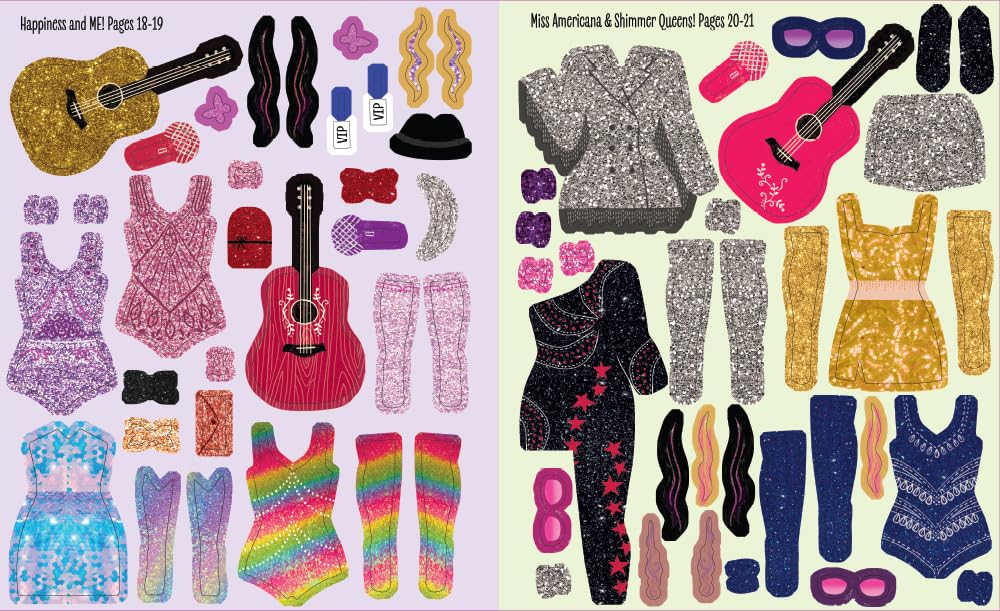 MY STICKER DRESS-UP: SWIFTIES - FUN AND CREATIVE ACTIVITY BOOK FOR SWIFTIES OF ALL AGES WITH 500+ REUSABLE STICKERS!