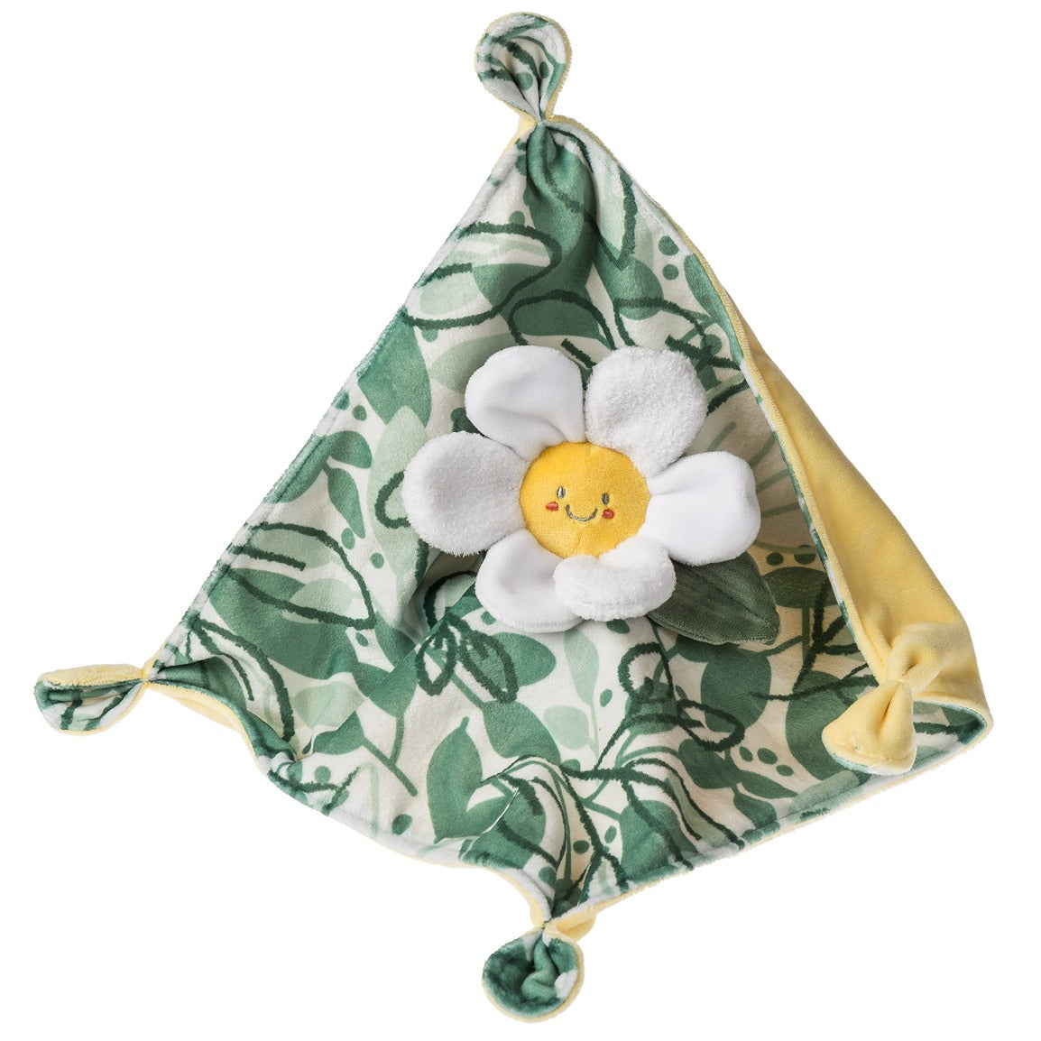 MARY MEYER: SWEET SOOTHIE DAISY BLANKET - 10" X 10"