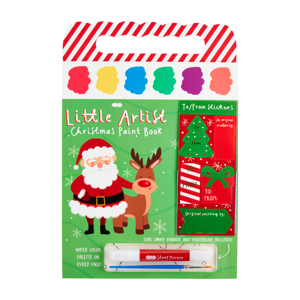 MUD PIE: CHRISTMAS WATERCOLOR BOOK SETS (5-PIECE)