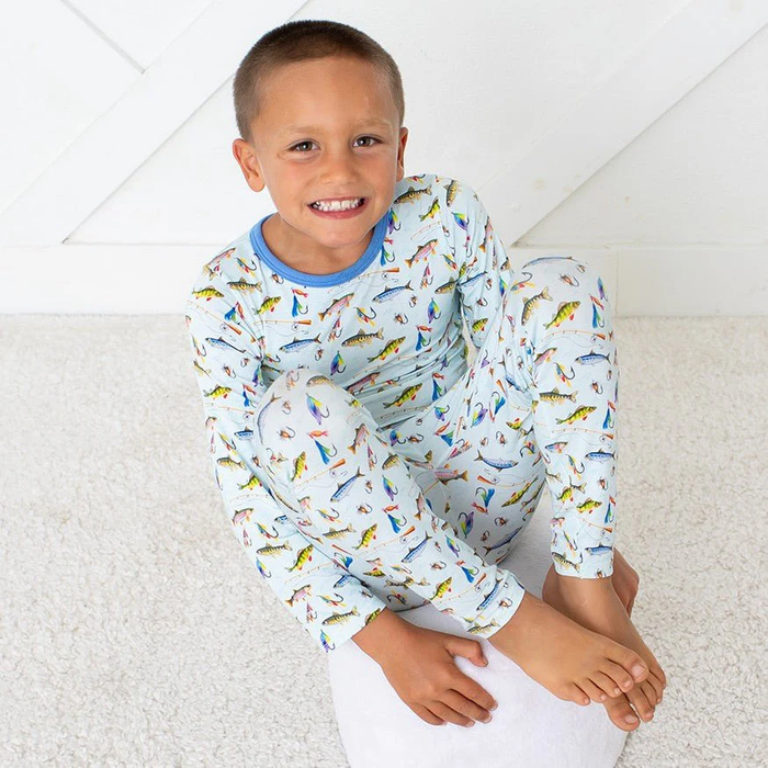BESTAROO: CATCH OF THE DAY PAJAMA SET