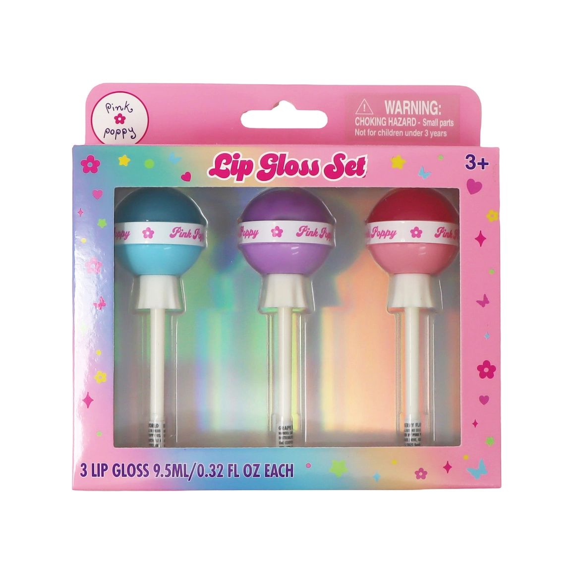 PINK POPPY: LOLLIPOP LIPGLOSS SET - 3-PIECE