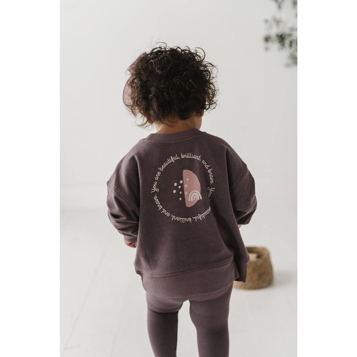 BABYSPROUTS: BOXY SWEATSHIRT - BEAUTIFUL BRILLIANT BRAVE