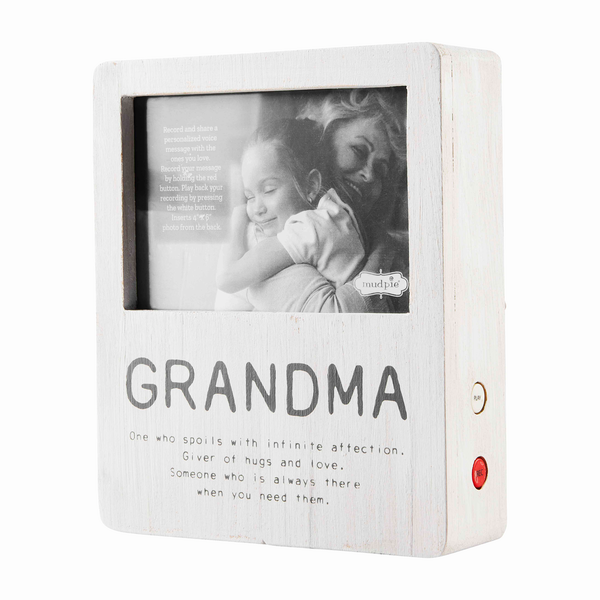 MUD PIE: GRANDMA VOICE RECORDED PICTURE FRAME