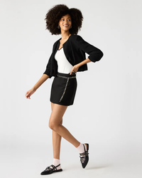 STEVE MADDEN: CINDI SKORT - BLACK