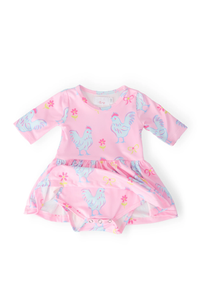 MILA & ROSE: LITTLE MISS CHICKIE TWIRL BODYSUIT