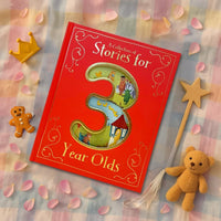 A COLLECTION OF STORIES FOR 3-YEAR-OLDS HARDCOVER BOOK