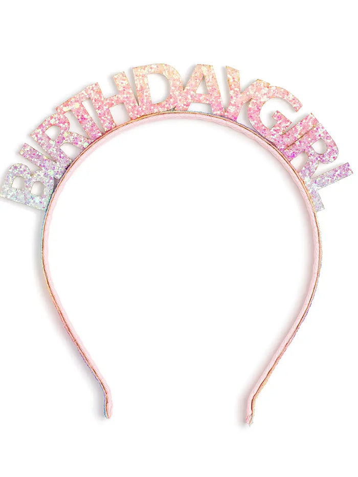 SWEET WINK: PASTEL RAINBOW BIRTHDAY GIRL HEADBAND