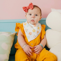 COPPER PEARL: CHEERY BABY BANDANA BIBS (4-PACK)