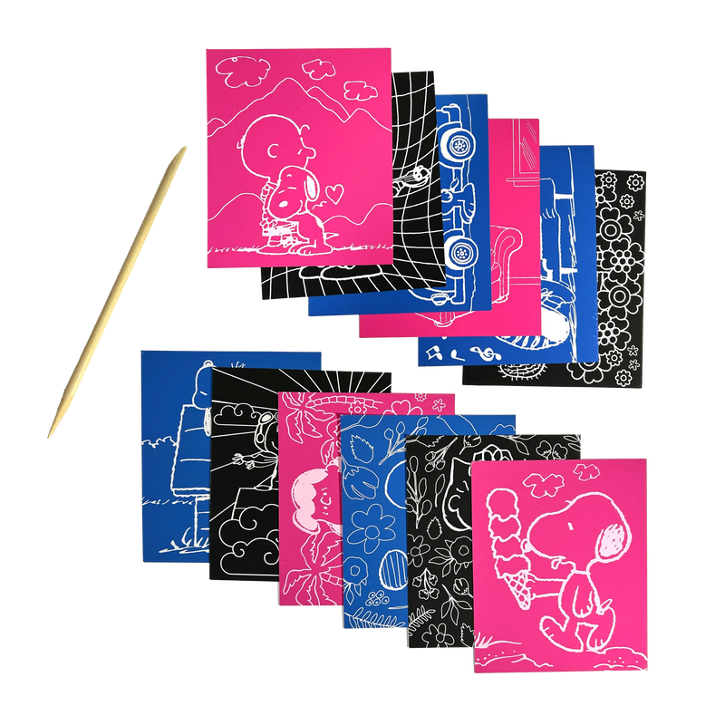 OOLY: PEANUTS SCRATCH ART KIT