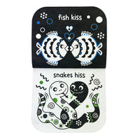 TUFFY BOOK: LOOK, LOOK, BABY! RHYME TIME HIGH CONTRAST WASHABLE, CHEWABLE,  INDESTRUCTIBLE TEETHING BOOK