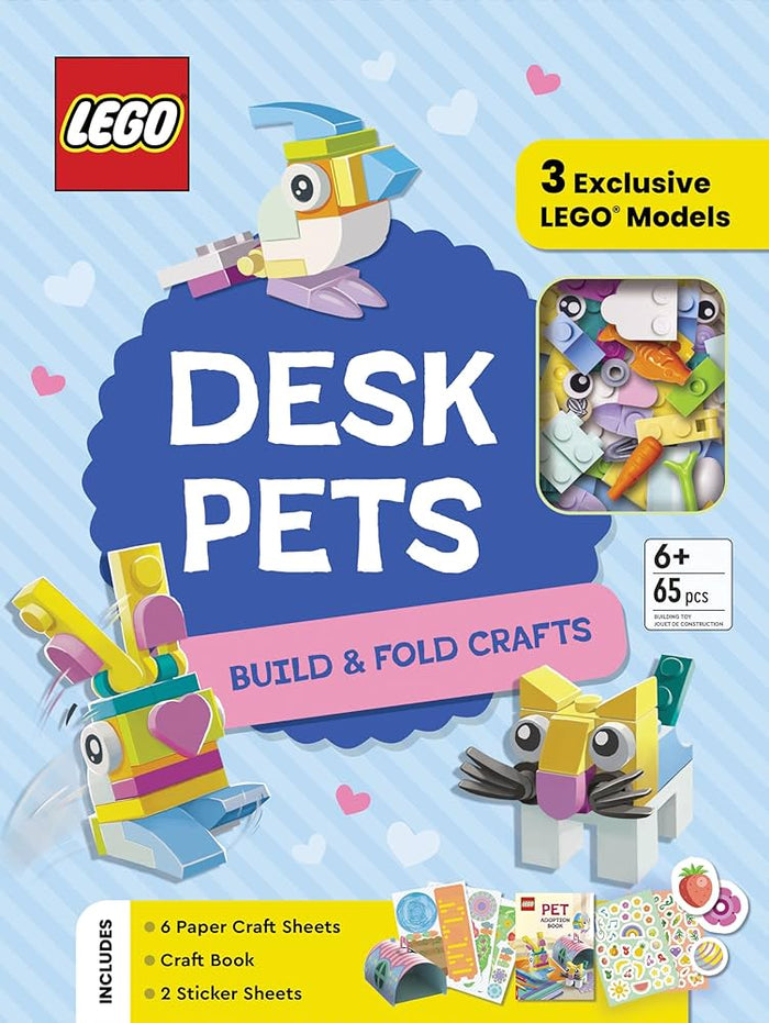 LEGO® DESK PETS BUILD & FOLD CRAFTS