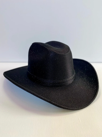 WILDER AND SOUL: WESTERN COWBOY HAT - BLACK