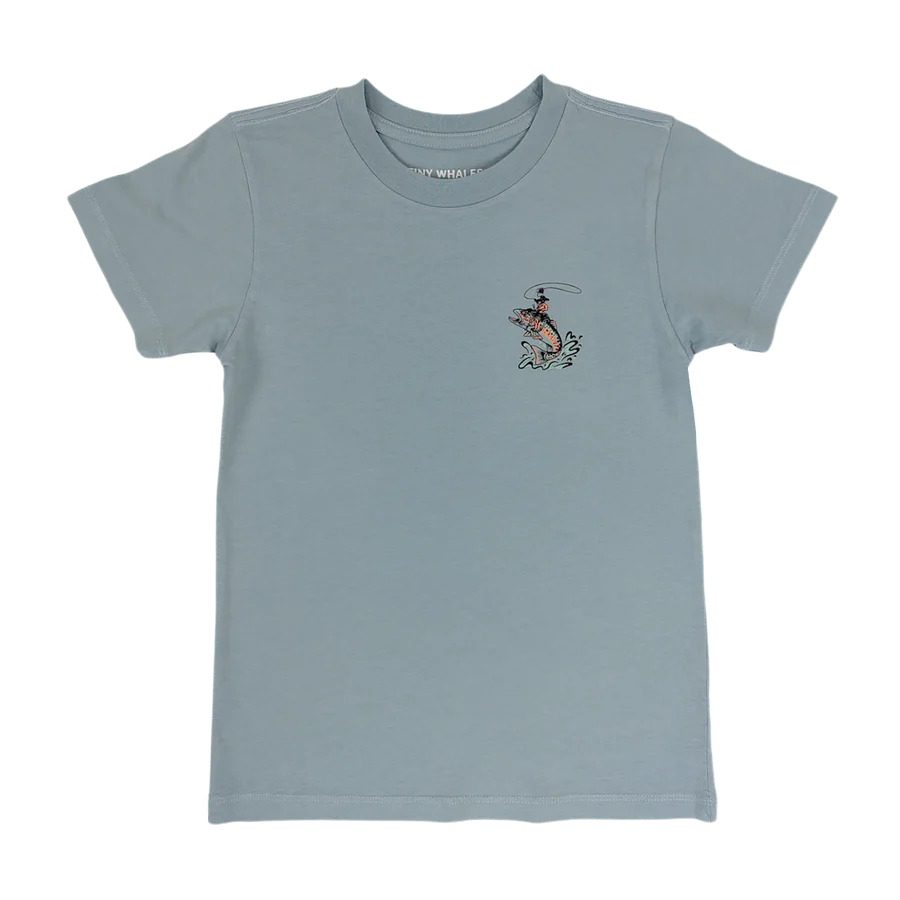 TINY WHALES: NOT MY FIRST RODEO TEE - LAKE