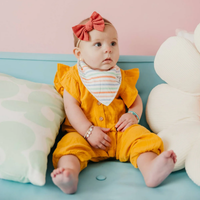 COPPER PEARL: CHEERY BABY BANDANA BIBS (4-PACK)