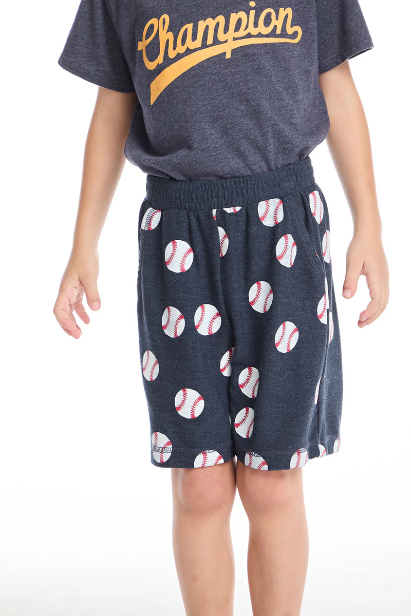 CHASER: BASEBALL PLAYER BOYS SHORTS - AVALON